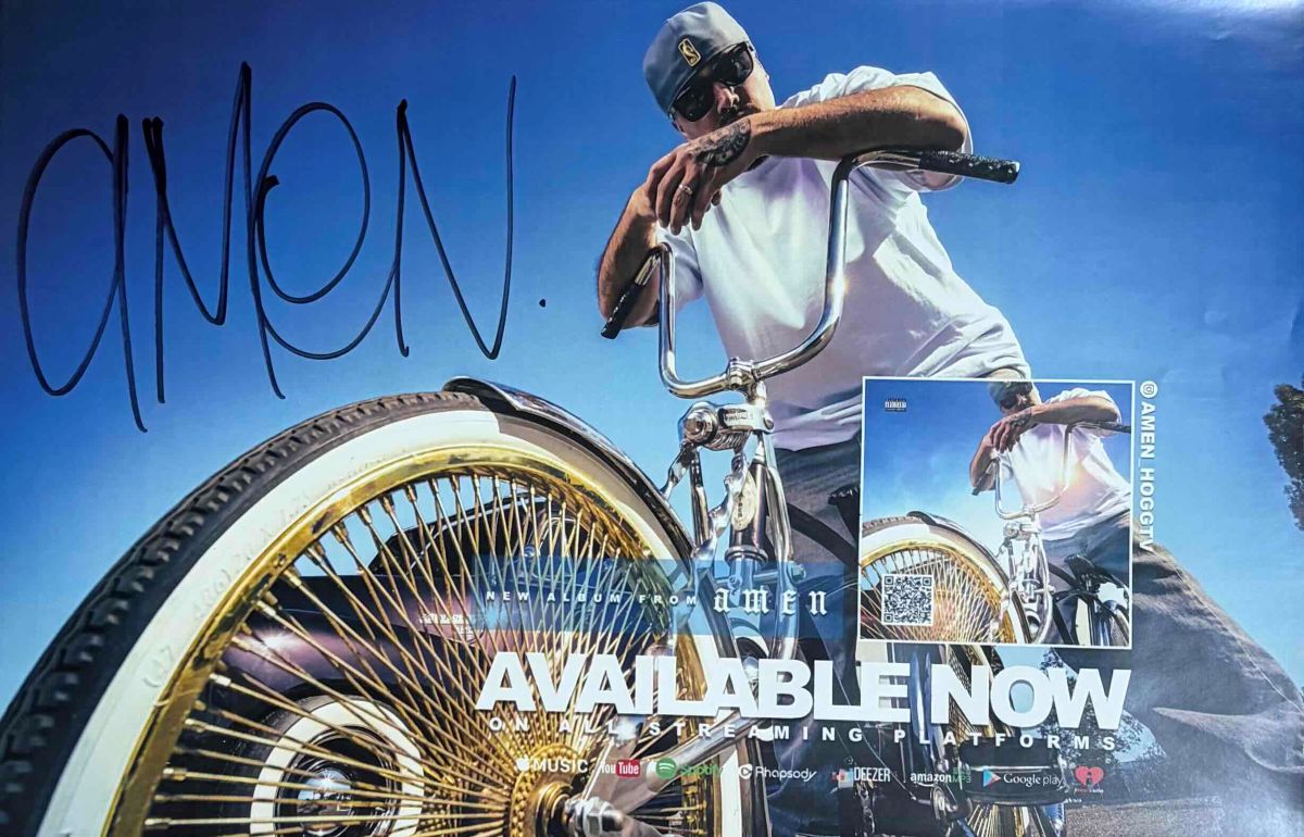 Amen - Call It What You Want "Poster" (サイン入り限定品)