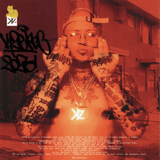 Kbrozethys - Gangsta Funk (Red Tray Edition)【サイン入り限定盤】