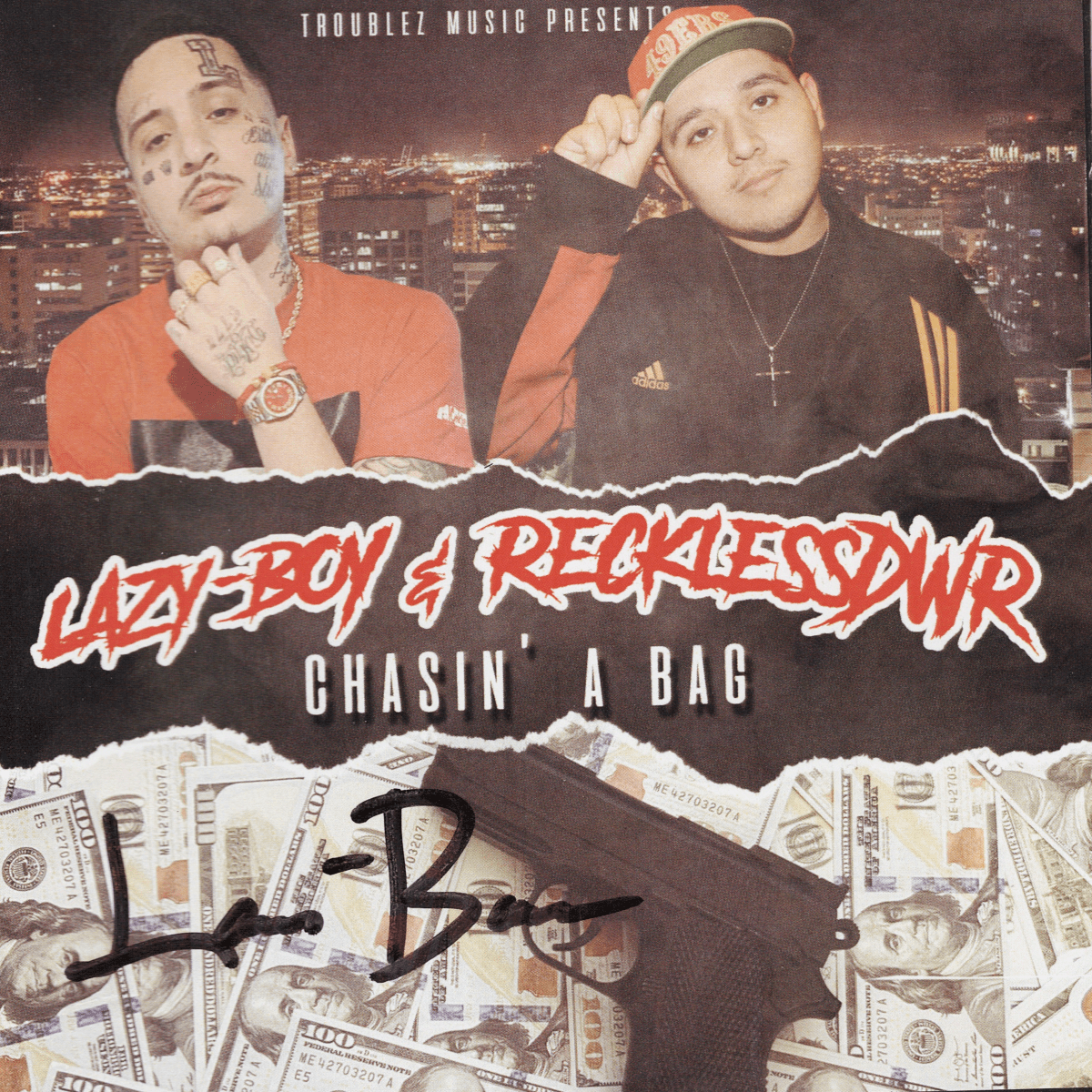 Lazy-Boy & RecklessDWR - Chasin' A Bag (サイン入り限定盤)