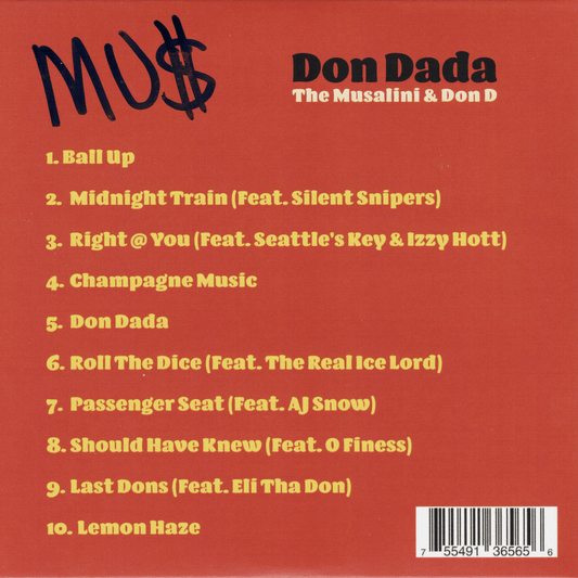 The Musalini - Don Dada (サイン入り限定盤)