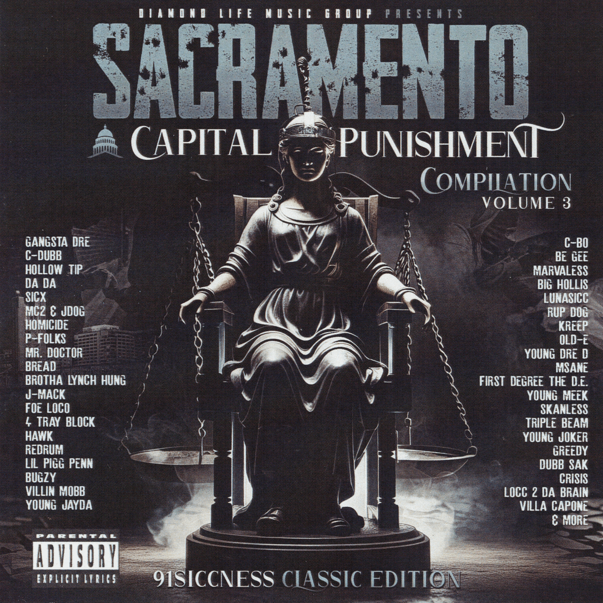 V.A. - Sacramento Capital Punishment Volume 3 (91Siccness Classic Edition)