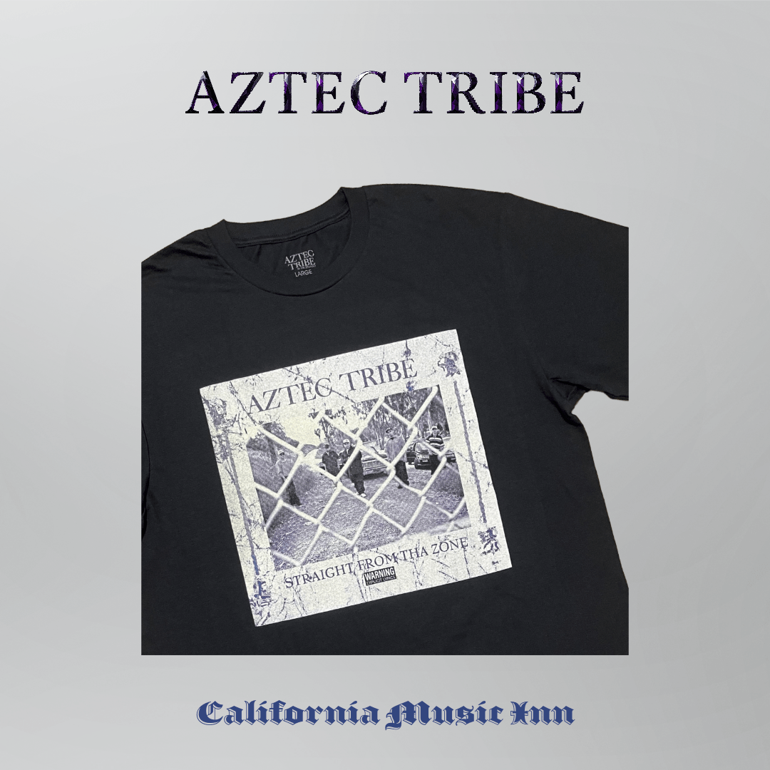 Aztec Tribe - Straight From Tha Zone Official T-Shirts (サイン付き限定品)