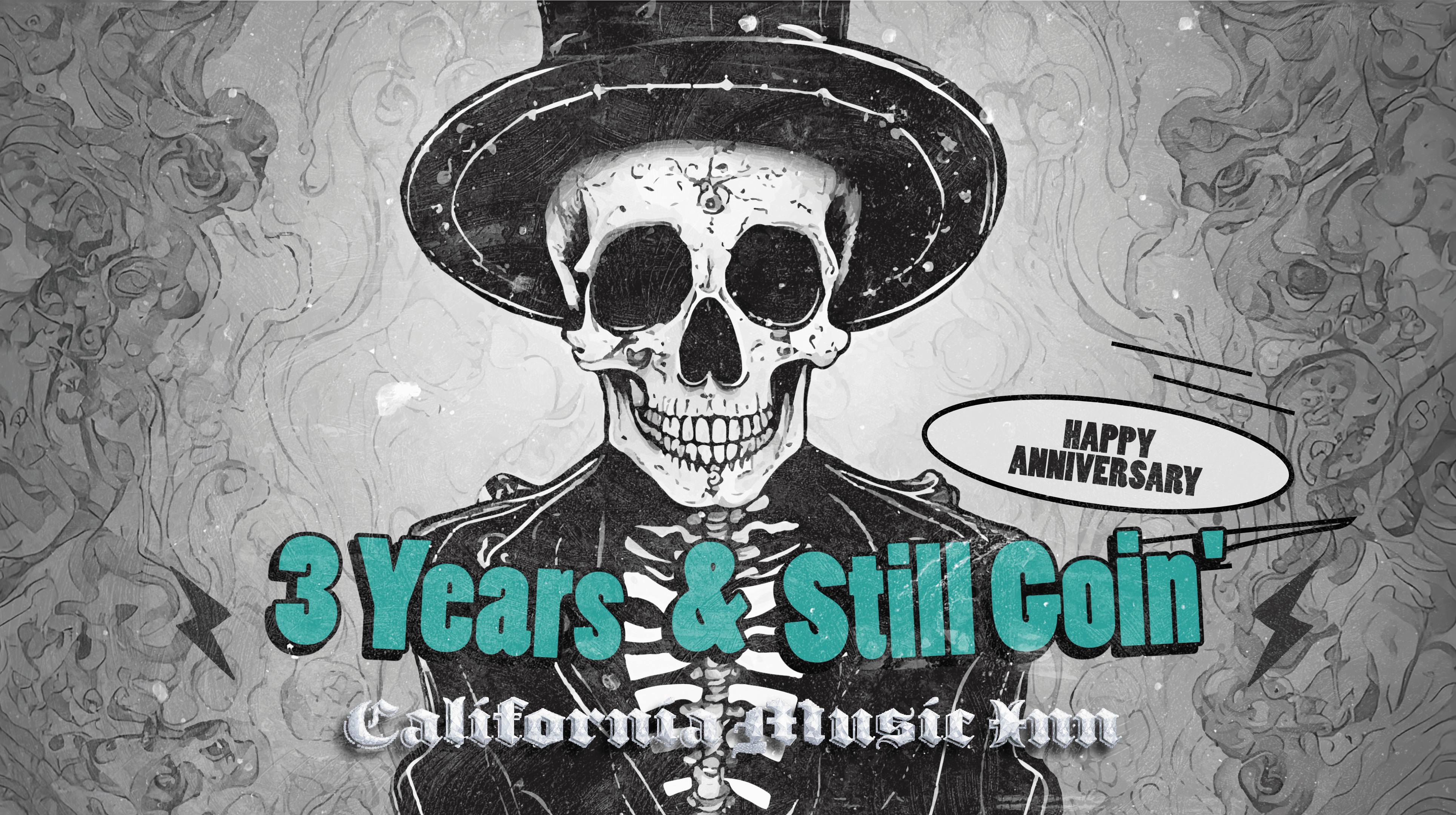 ︎ 3 Years & Still Goin'− おかげさまで3周年 ︎ – California Music Inn