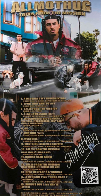 Allmothug - Tales From The Mission "Poster" (サイン入り限定品)