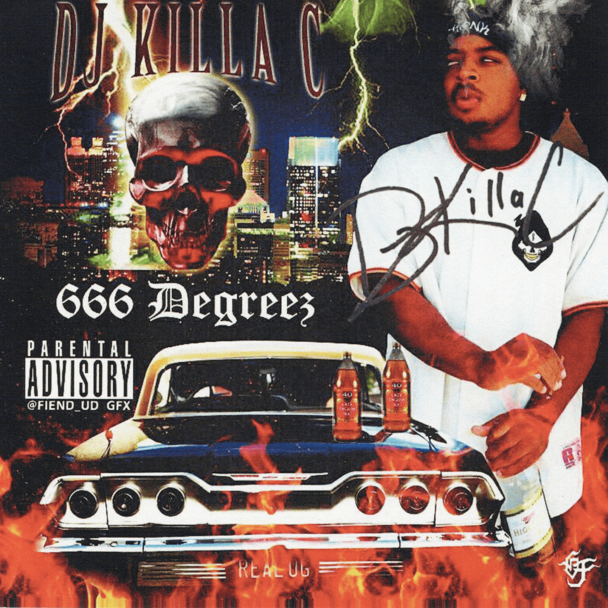 DJKillaC - 666 Degreez (サイン入り限定盤)