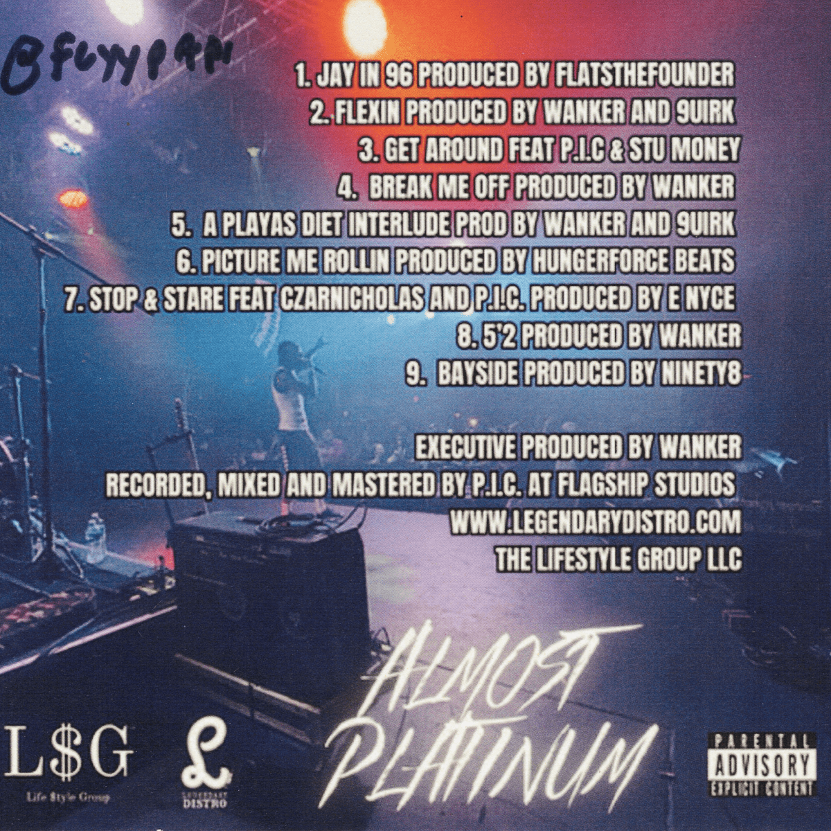 Fly Papi - Almost Platinum (サイン入り限定盤) – California Music Inn