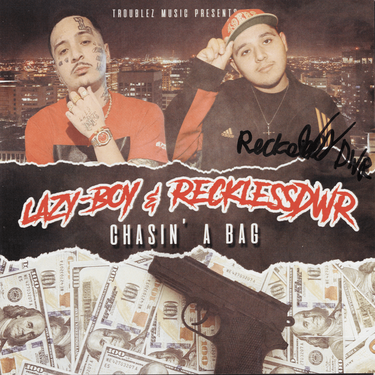 Lazy-Boy & RecklessDWR - Chasin' A Bag (サイン入り限定盤)