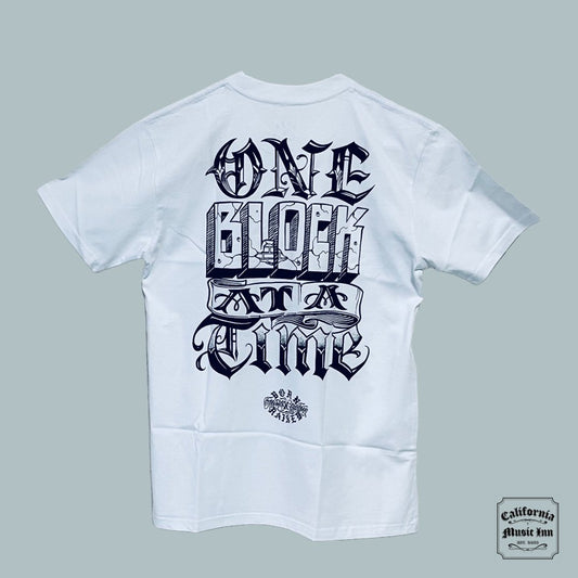 Mister Cartoon X Born x Raised Block Banner Official T-Shirts