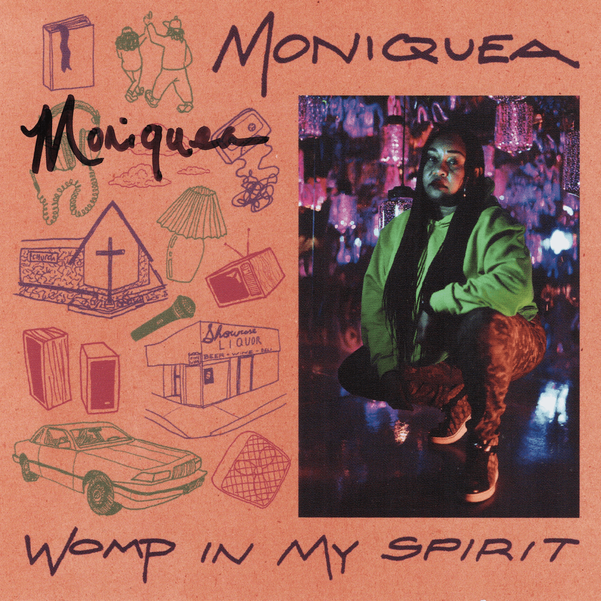 Moniquea - Womp In My Spirit (サイン入り限定盤)