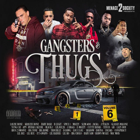 V.A. - Menace 2 Society Inc Presents Gangsters & Thugs Volume 6
