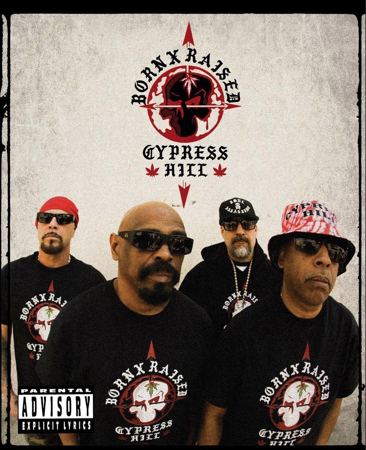 Cypress Hill & Born x Raised Official T-Shirts – California Music Inn