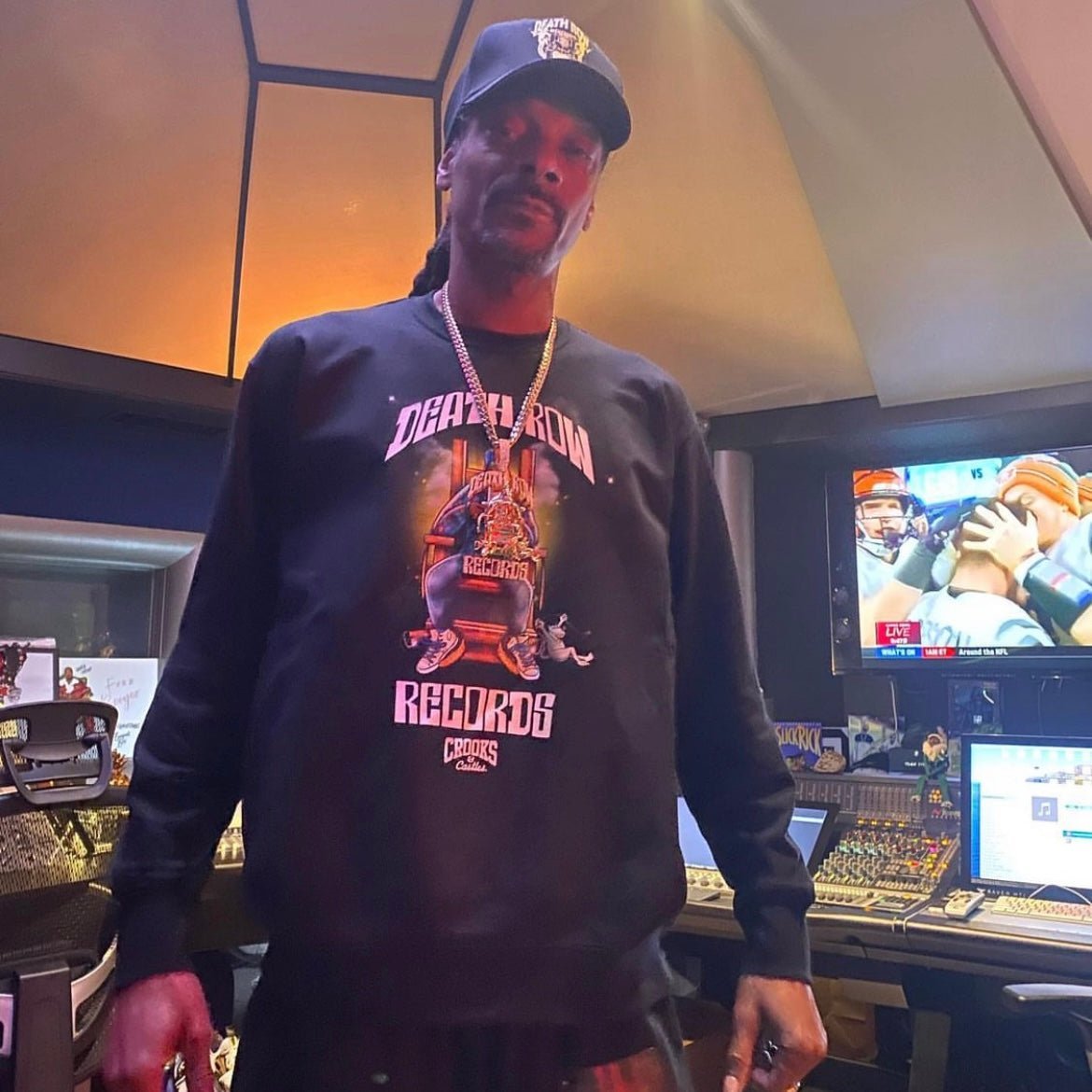 Snoop Dogg x Death Row Records Official Hoodie